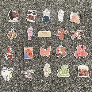 Set of 20‎ Boho Stickers